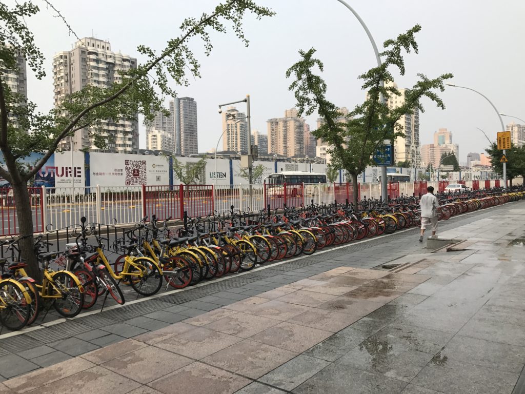 Biciclette a Shangai