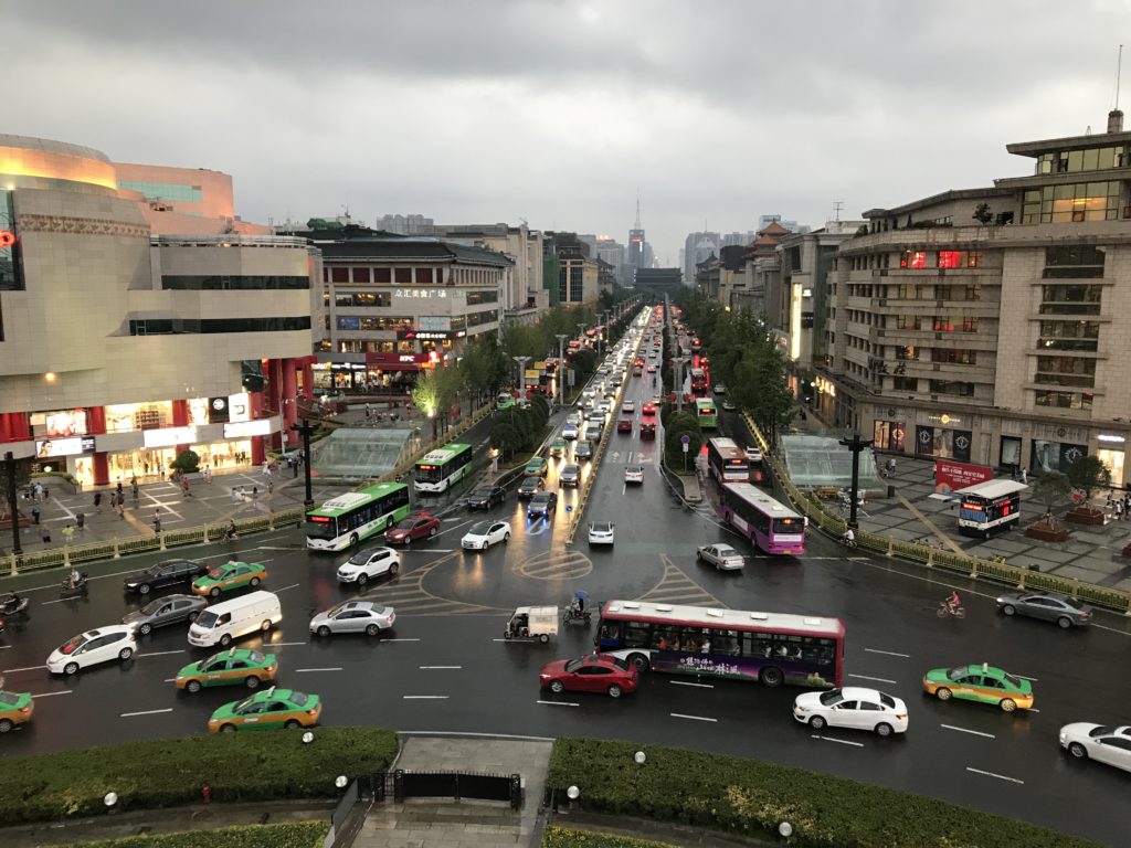 Traffico a Xi'an
