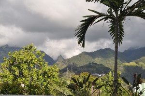 Tahiti - Le verdi montagne