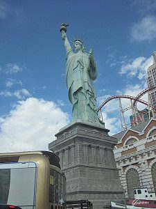 New York New York - La statua della libertà a Las Vegas