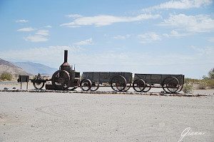 Furnace Creek Death Valley - Il treno del borace