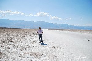 Death Valley - Il lago salato a Badwater