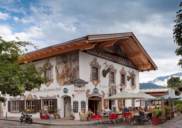 Un locale caratteristico a Garmisch
