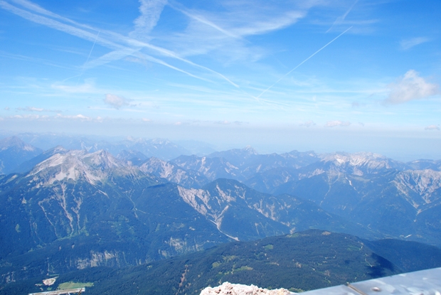 Il cielo sullo Zugspitz