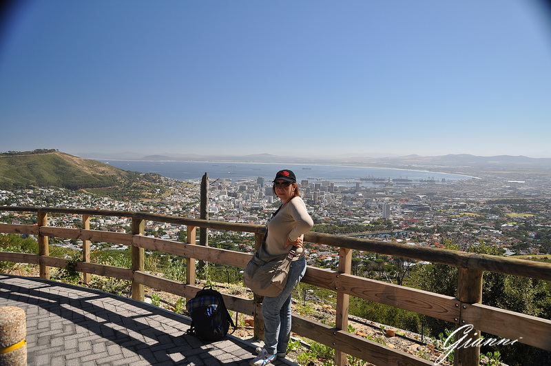 Panorama dalla base della Table Mountain