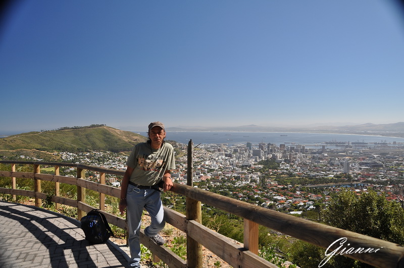 Panorama dalla base della Table Mountain
