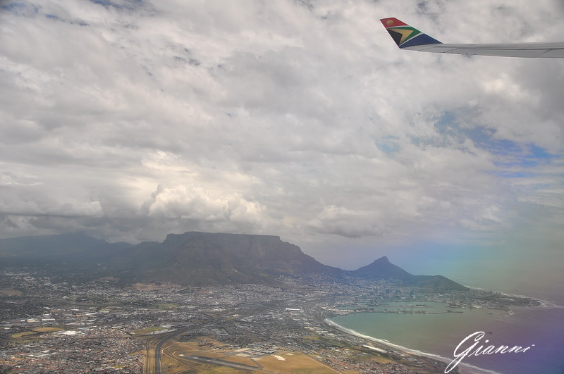 Cape Town dall'aereo