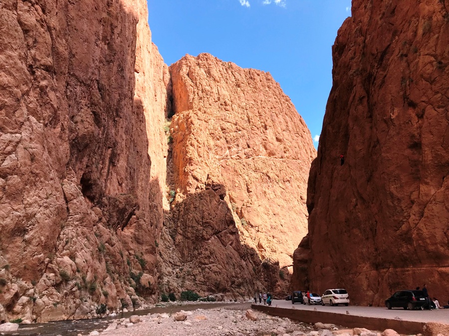 Gole del Tondra . Viaggio in Marocco