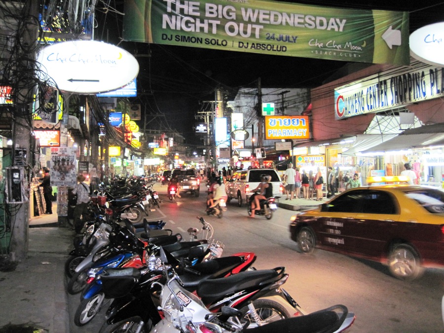 Koh Samui main street