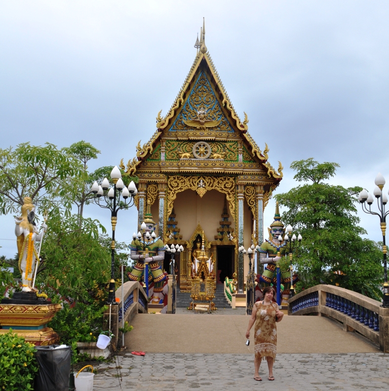 tempio a Koh Samui