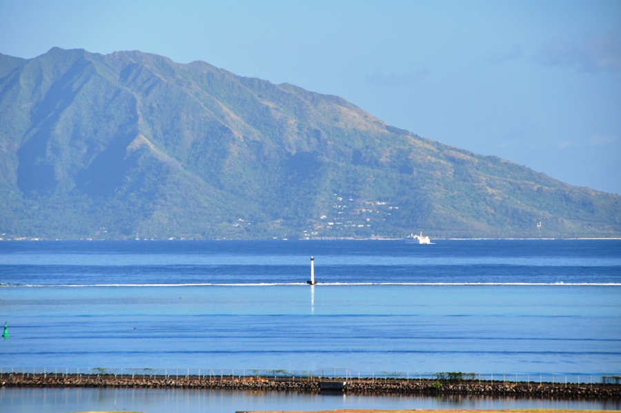 Moorea vista da Tahiti