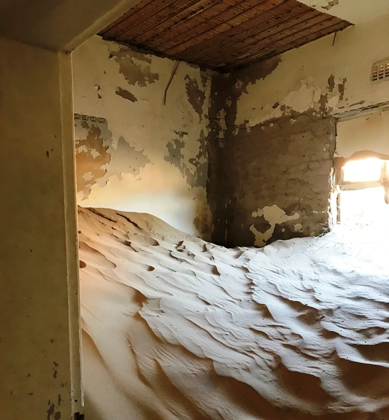 La sabbia del desero a Komanskop