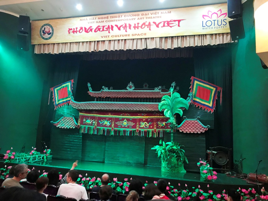 Spettacolo marionette sull'acqua - Hanoi