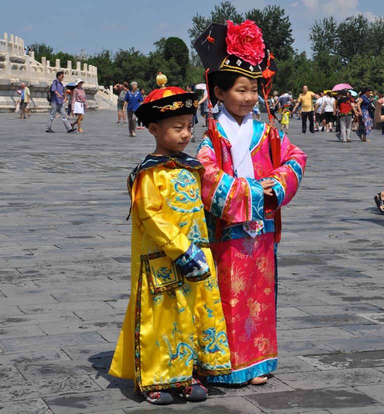 Bambini al Tempio del Cielo