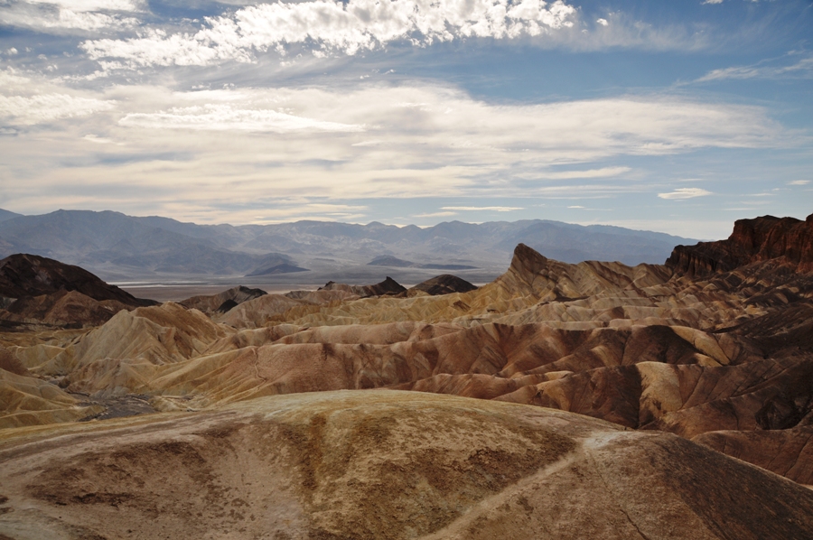 Panorama nella Death valley