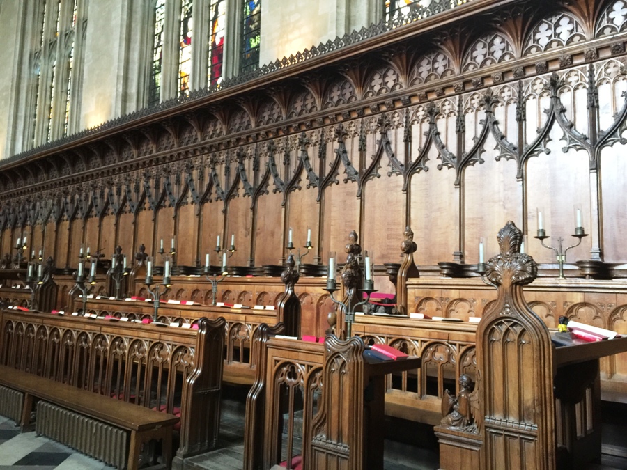 La Cappella del New College a Oxford