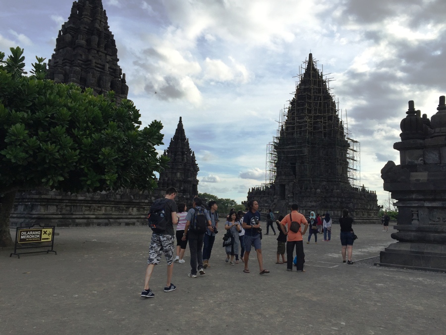 Prambanan Templi in restauro