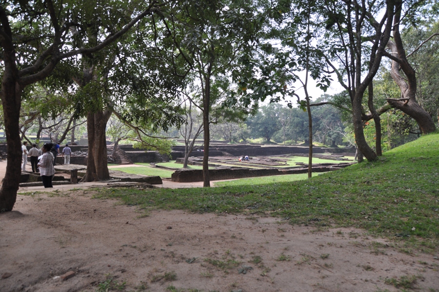 Rocca di Sigiriya giardini