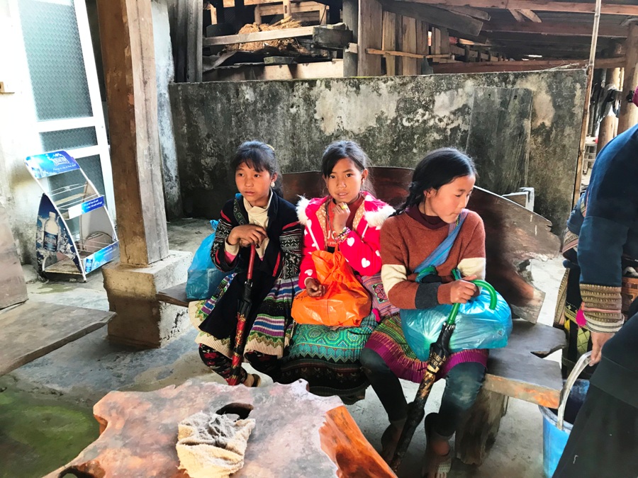 Bambine Vietnamite a Sapa