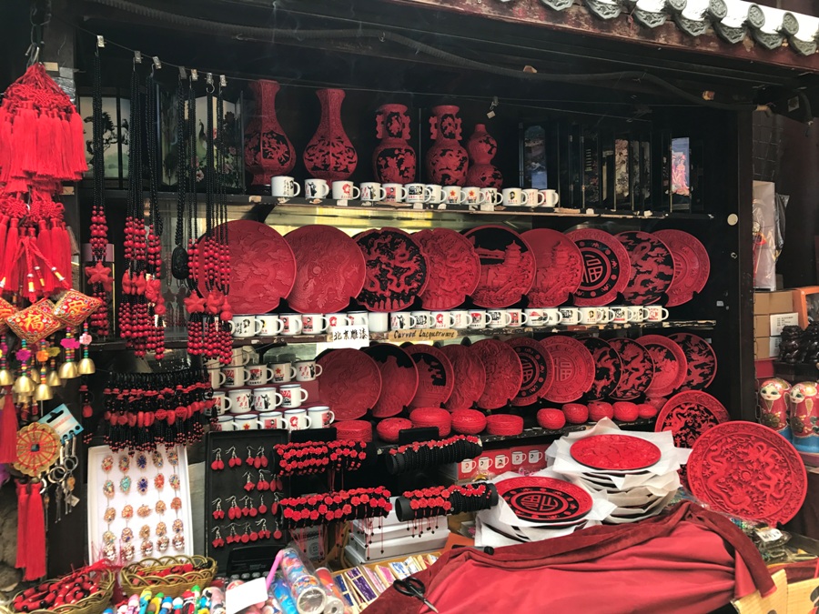Cina Street market a Pechino