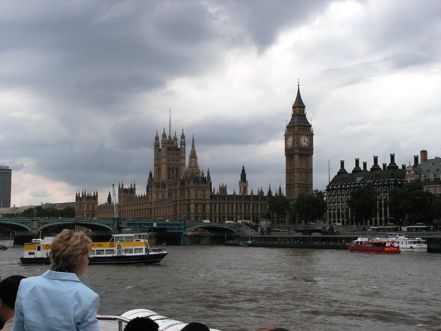 Londra Vista del Palazzo di Westminster