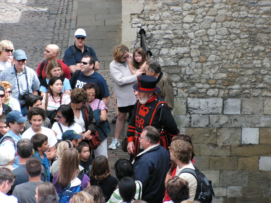 Alla Torre di Londra: il Beefeater