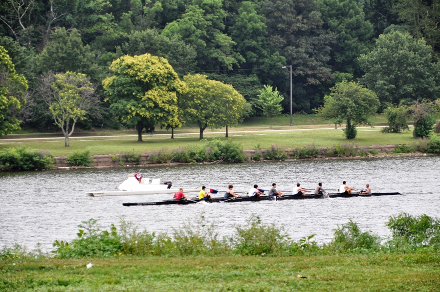 Imbarcazioni sul fiume Delaware