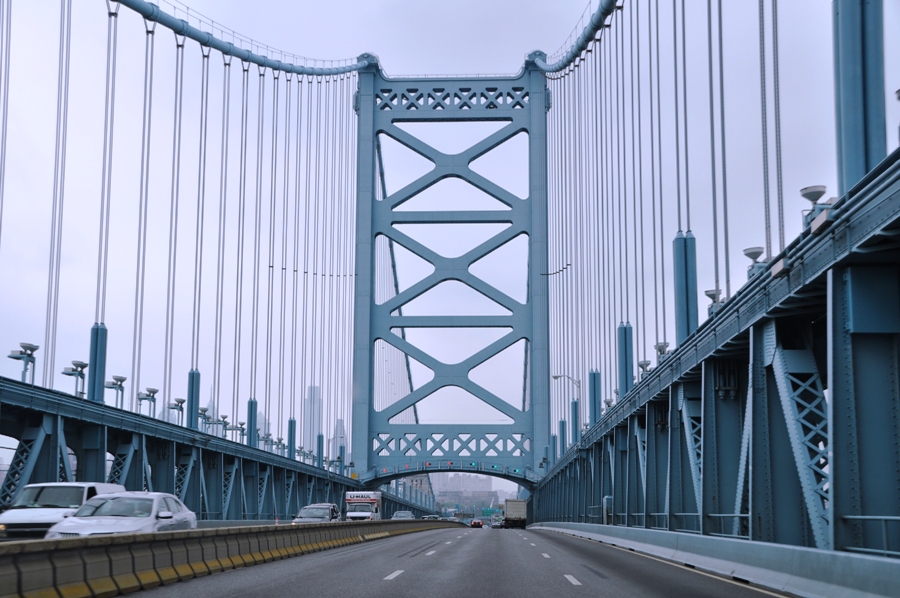 Ponte sul fiume Delaware