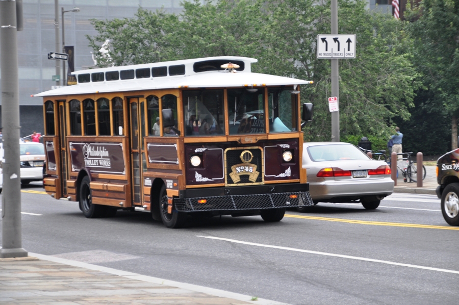 Un tram a Philadelphia