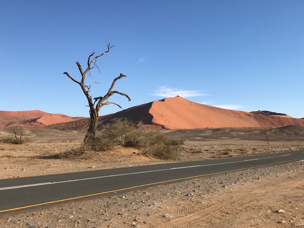 Ingresso al parco di Sossusvlei