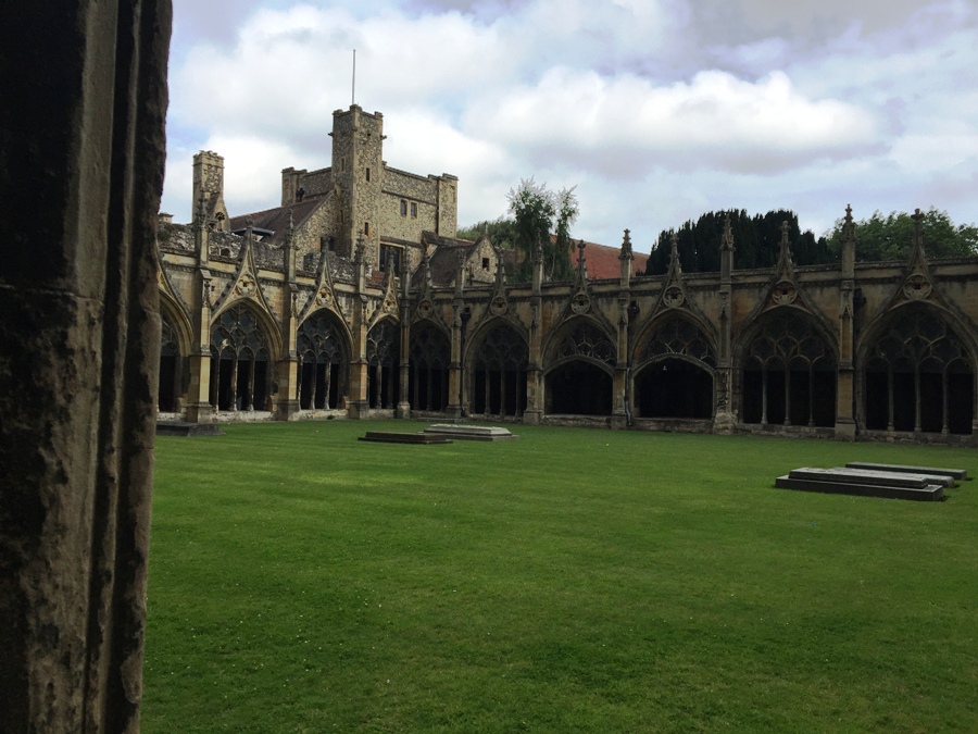 Chiostro della Cattedrale Canterbury