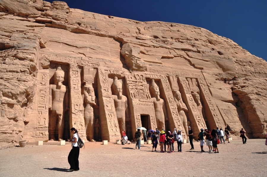 Abu Simbel Il tempio della Regina Nefertari