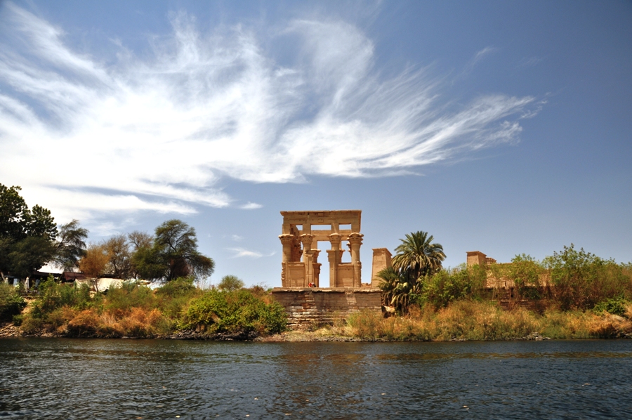 Panorama del Tempio di Philae