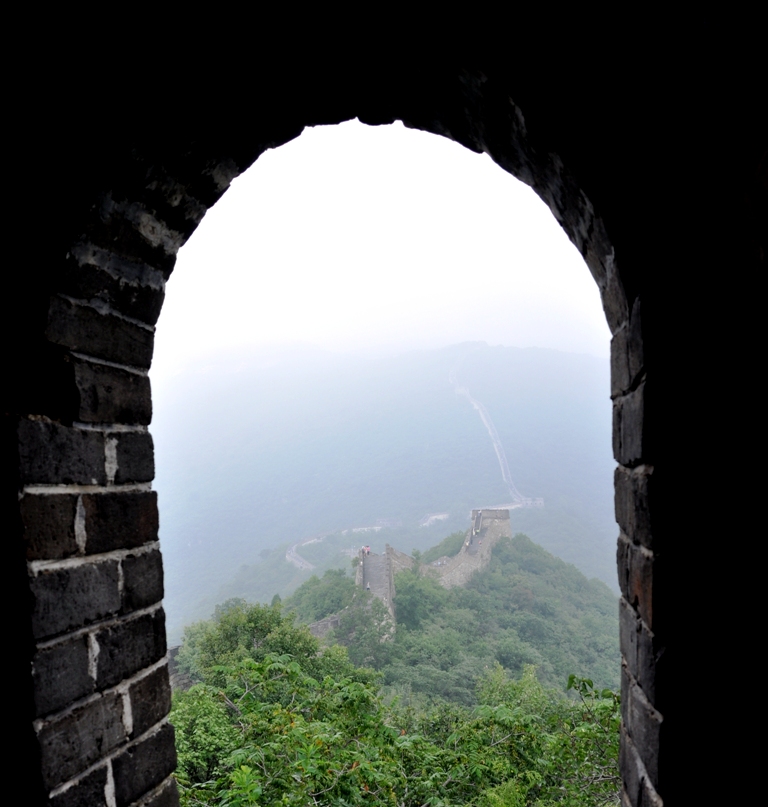 Panorama dall'interno della torre