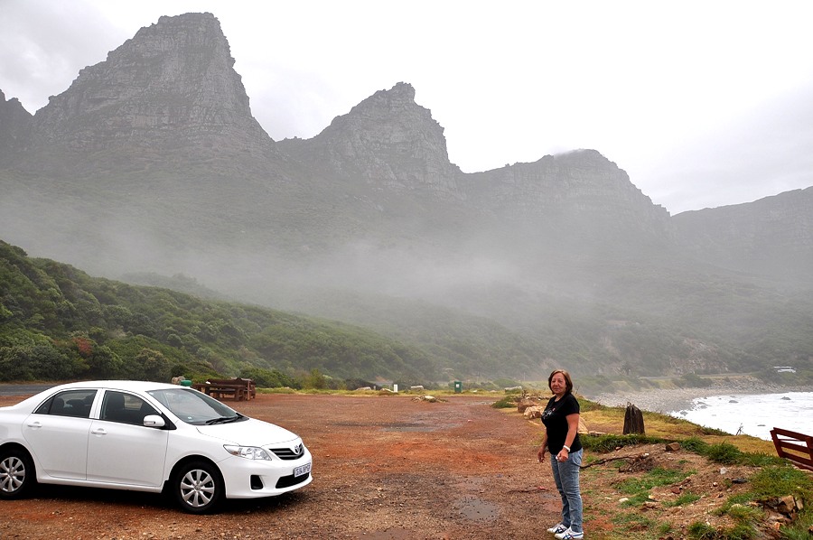 On the road in Sud Africa