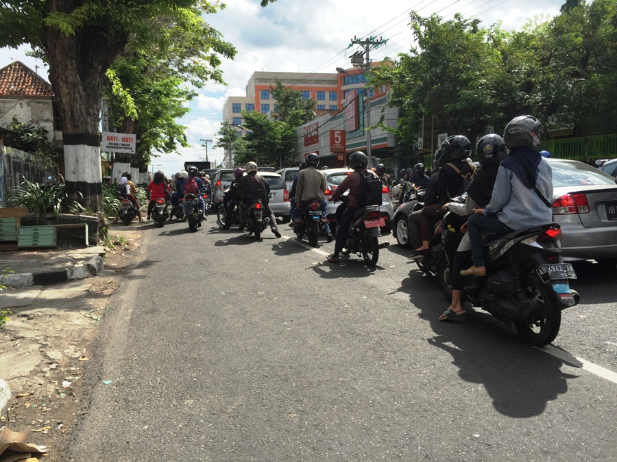 Traffico a Yogyakarta