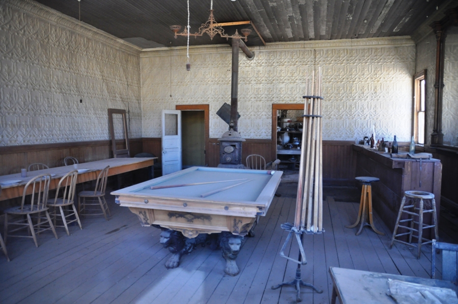 Uno dei saloon di Bodie