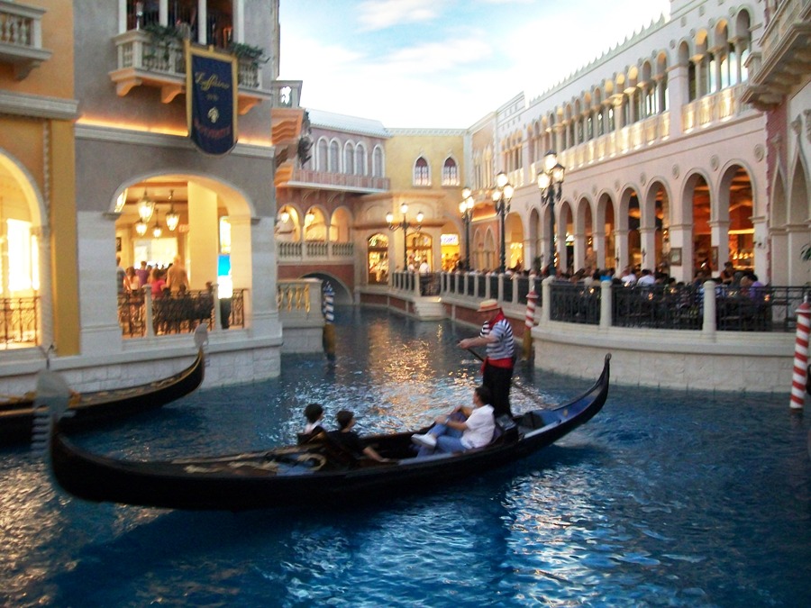 Interno dell'Hotel Venetian