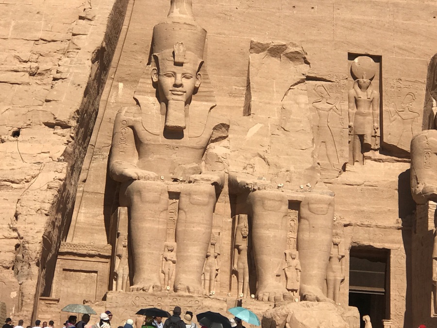 Visita al tempio di Abu Simbel