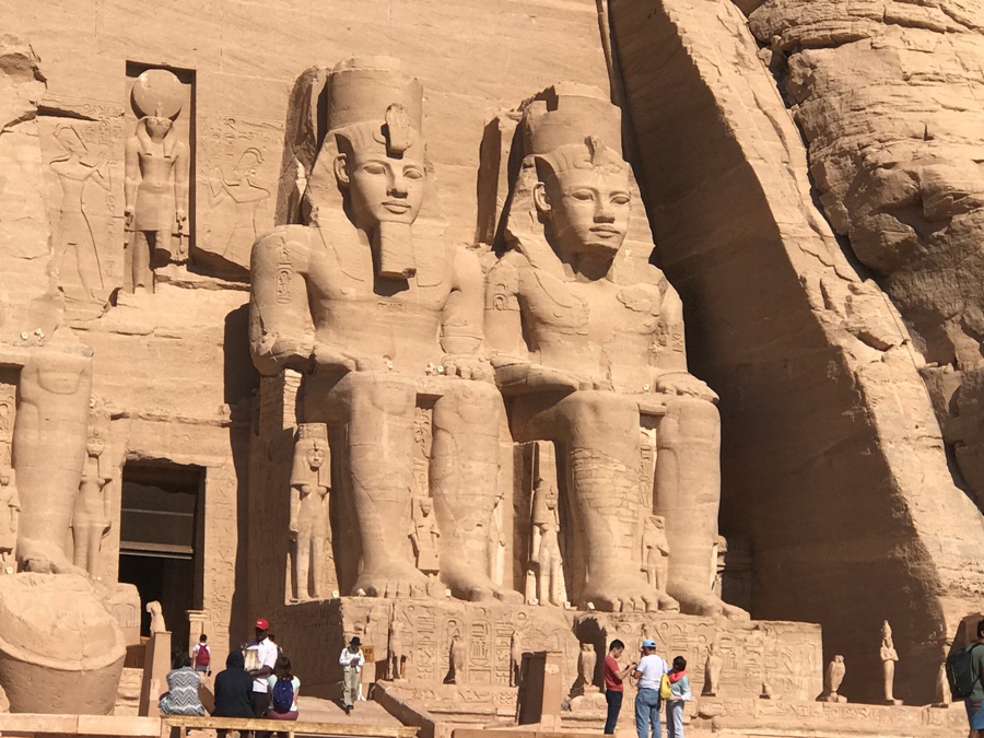 Visita al tempio di Abu Simbel