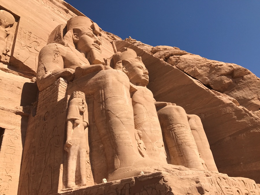 Visita del tempio di Abu Simbel