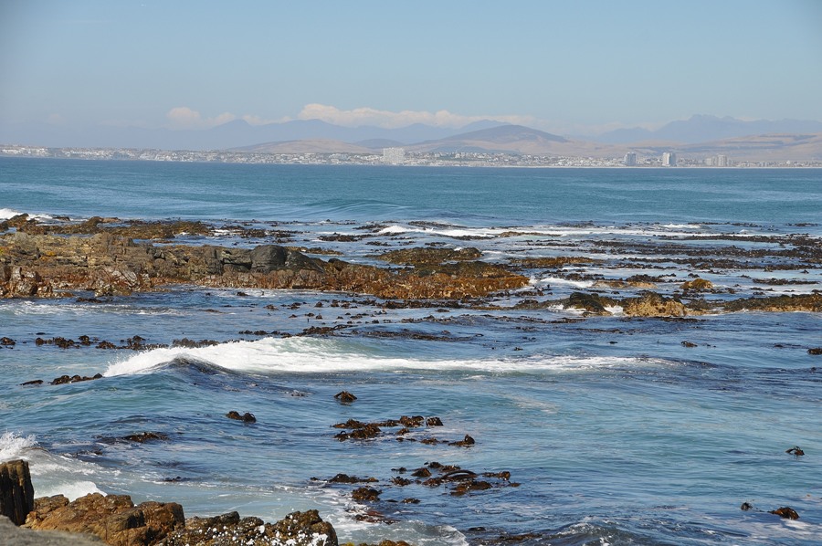 Cape Town vista da Robben Island