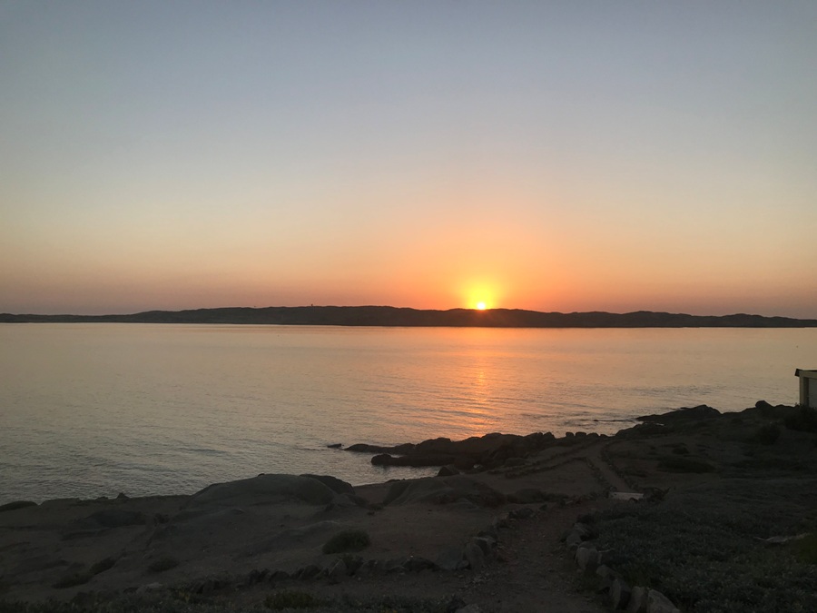 Tramonto a Luderitz