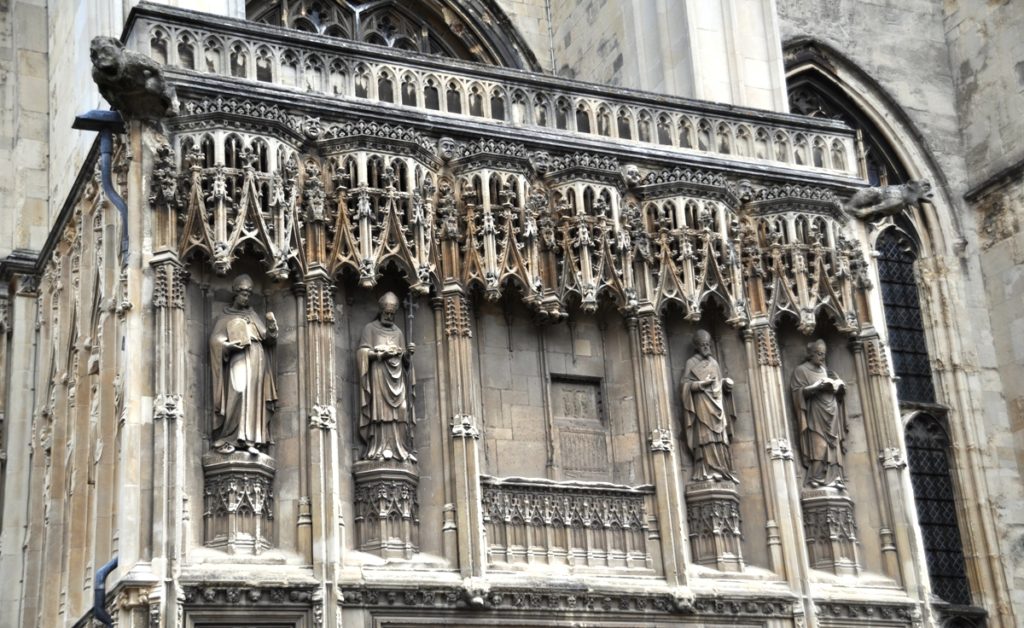 Esterno della Cattedrale di Canterbury