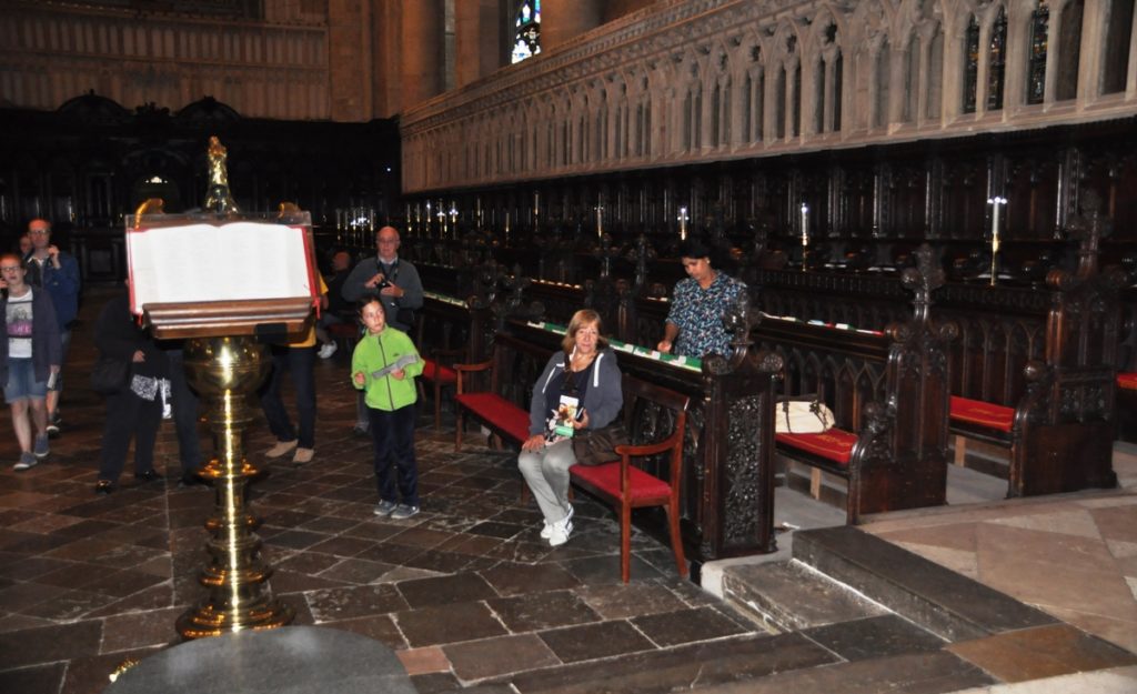 Interno della Cattedrale di Canterbury