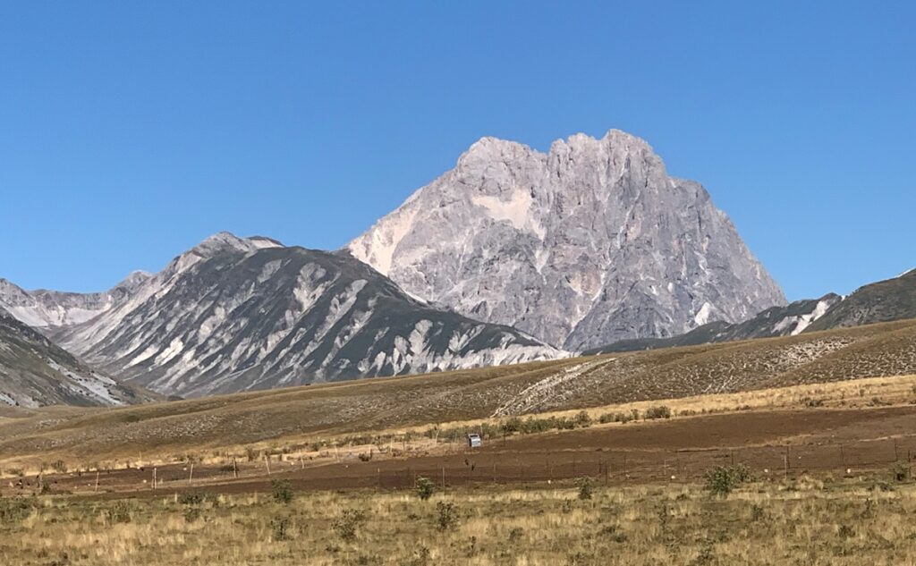 Il Gran Sasso visto da Campo Imperatore