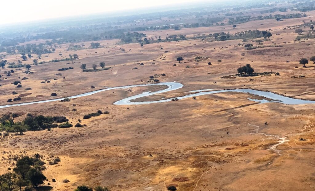 Il fiume Okavango