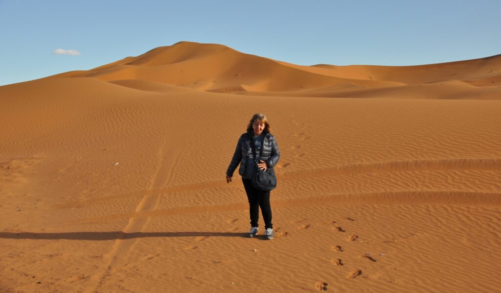 Tra le dune di Merzouga