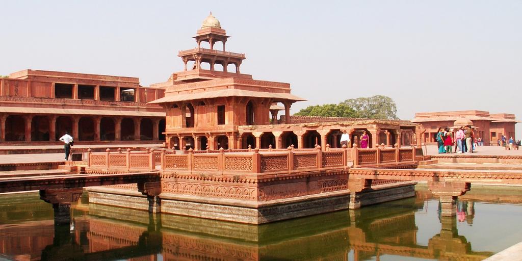 La citta fantasma di Fatehpur Sikri nel cuore dell'india