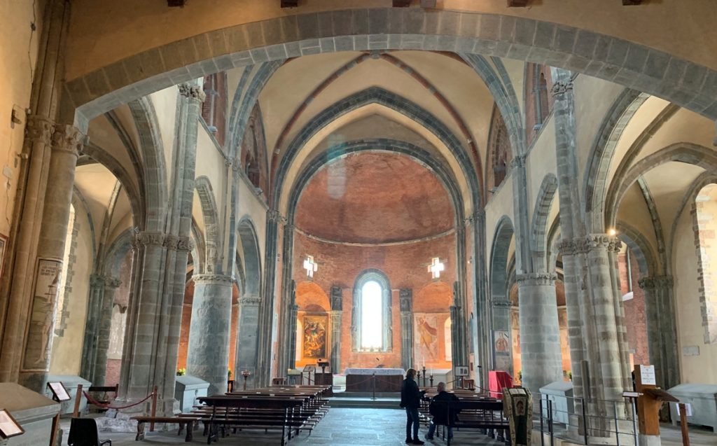 La chiesa della Sacra di San Michele